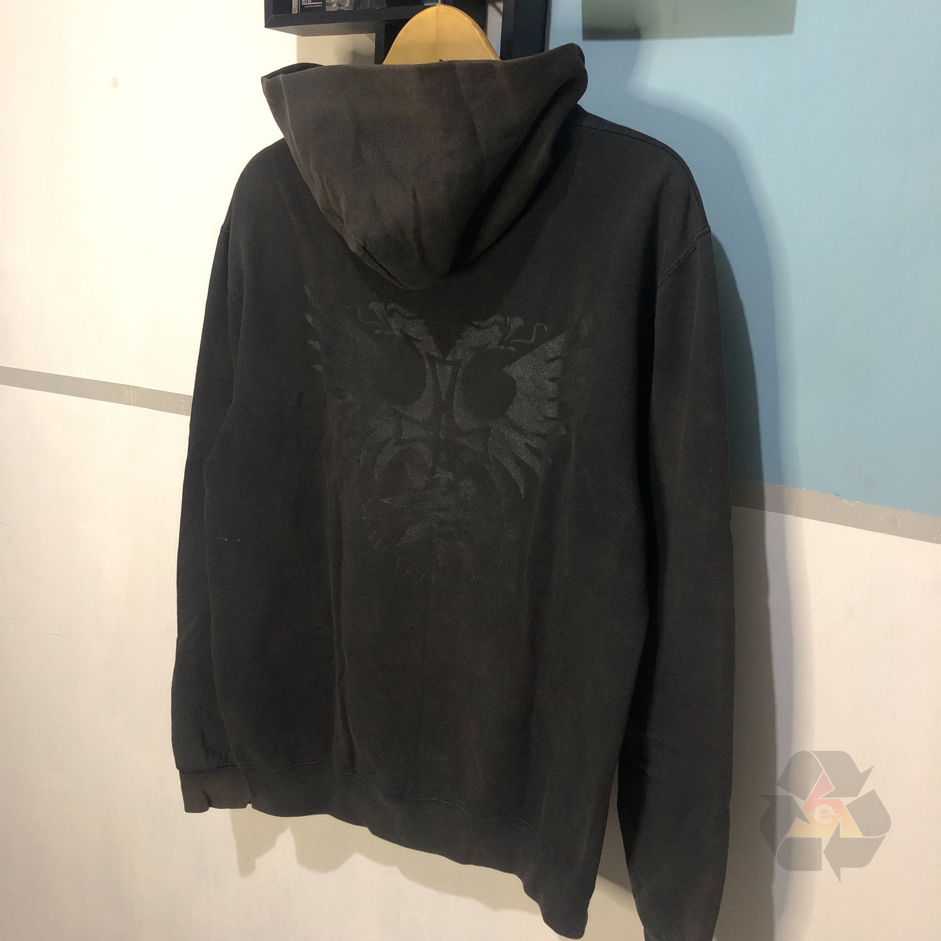 Band Tees RARE Behemoth New Aeon Musick Y2K Zip Hoodie Black On Black Size US L / EU 52-54 / 3 - 12 Thumbnail