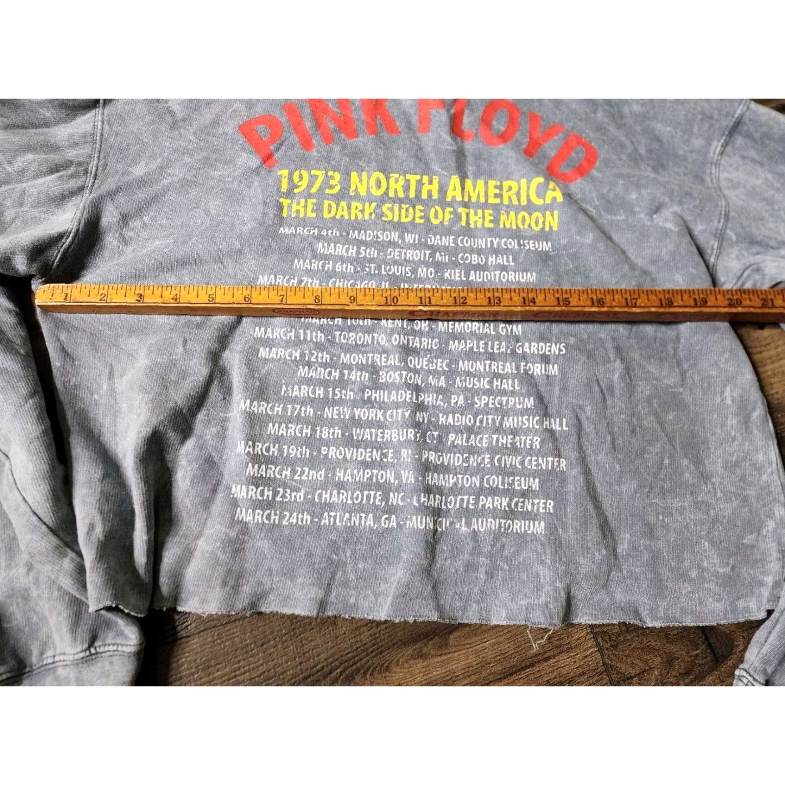 Vintage Pink Floyd Hoodie Womens Dark Side Of The Moon Pullover Sweatshirt Blue M Size M / US 6-8 / IT 42-44 - 4 Thumbnail