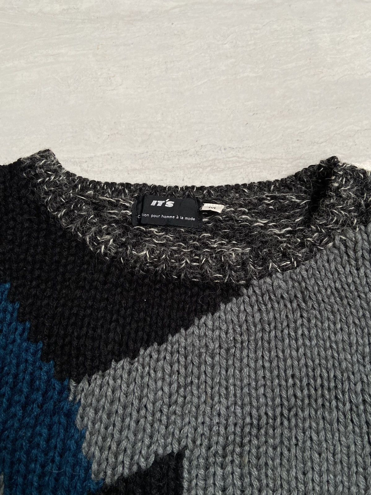 Designer × Japanese Brand IT’S POUR HOMME Knit Sweaters Size US L / EU 52-54 / 3 - 12 Thumbnail