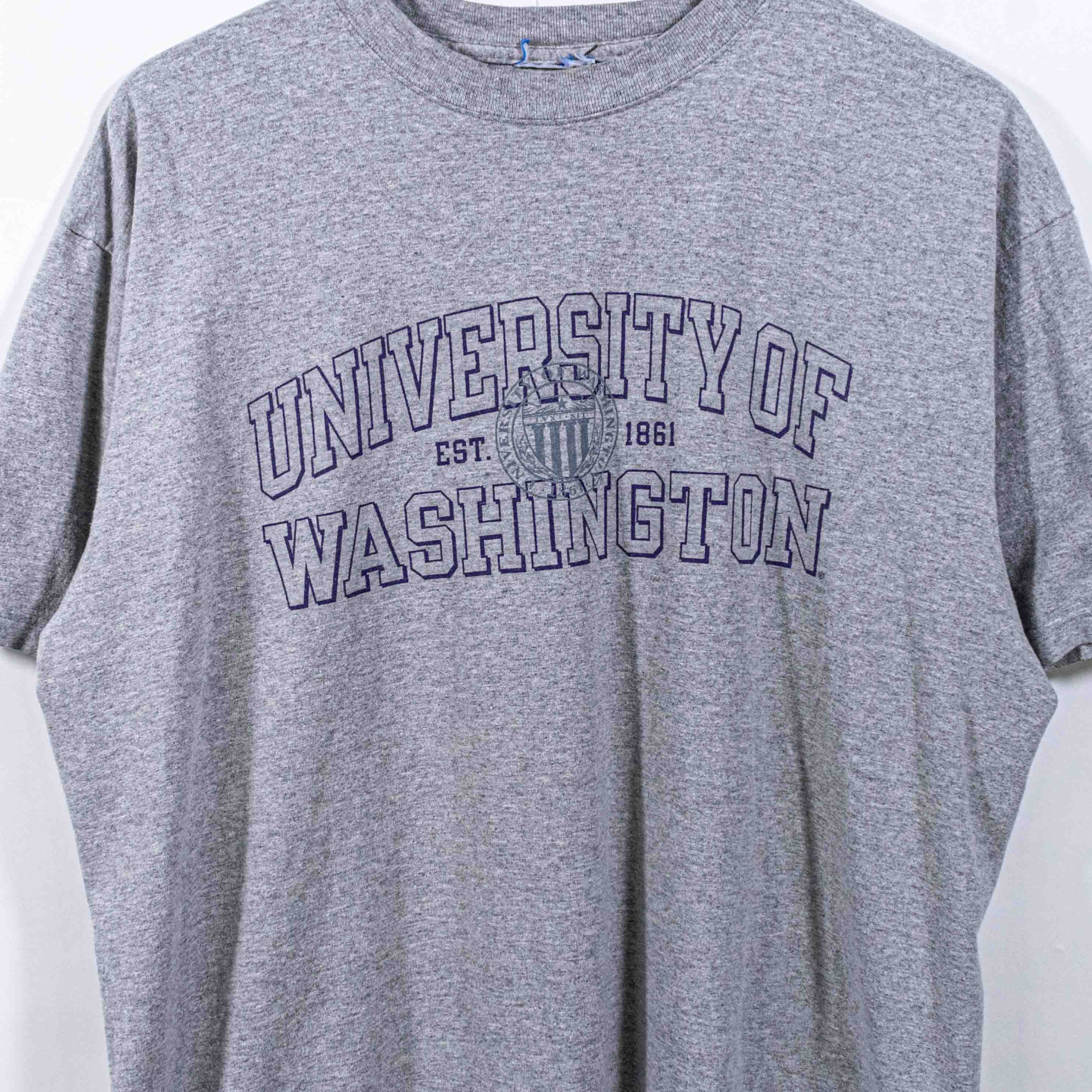 Champion University of Washington Champion T-Shirt Y2K College Sports Size US XL / EU 56 / 4 - 3 Thumbnail