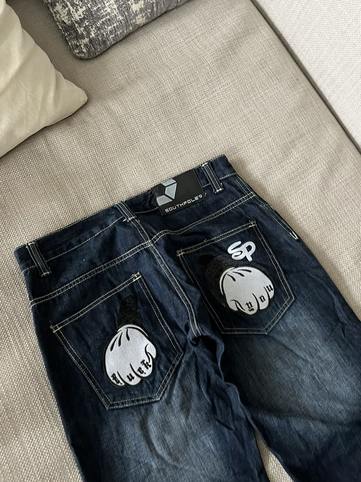 Southpole × Vintage Vintage 💥 Southpole Jeans Pants Denim jnco style Size US 30 / EU 46 - 5 Thumbnail
