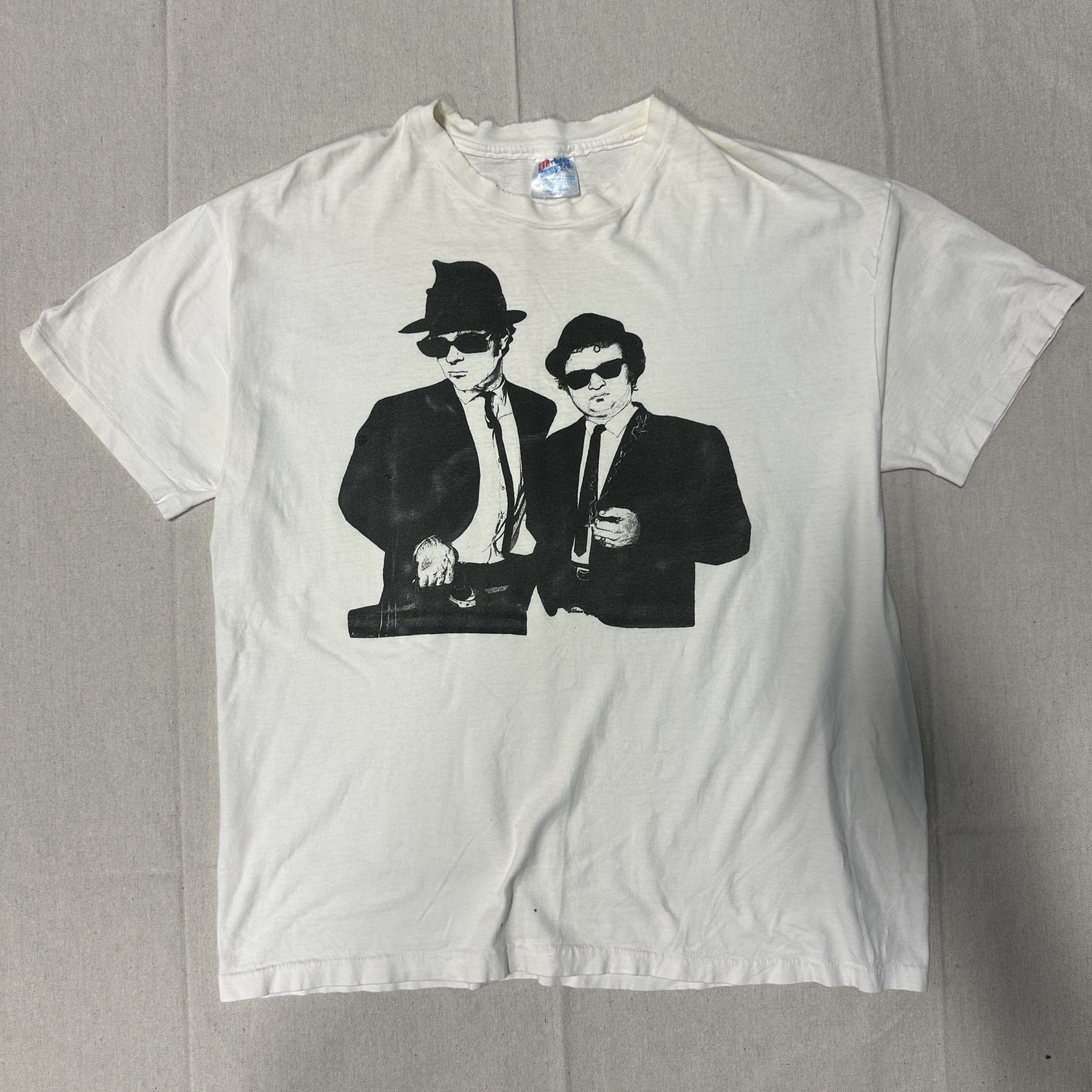 Hanes Vintage Hanes Blues Brothers Graphic T-Shirt Size XL Size US XL / EU 56 / 4 - 1 Thumbnail