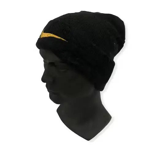 Nike × Vintage Vintage Nike Swoosh Logo beanie Size ONE SIZE - 2 Thumbnail