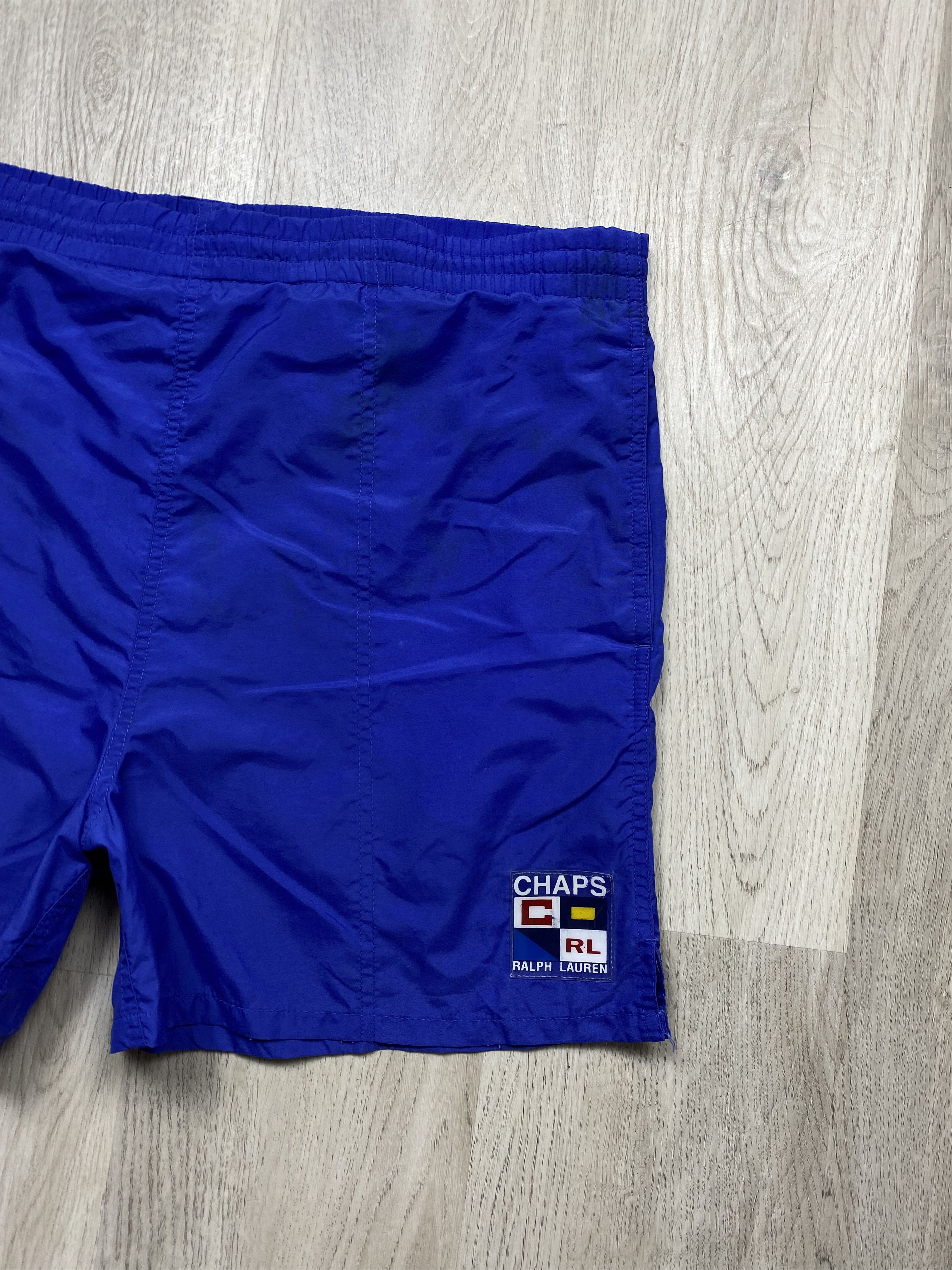 Chaps Ralph Lauren × Polo Ralph Lauren × Vintage Chaps Ralph Lauren 90s Vintage Nylon Shorts Size US 30 / EU 46 - 2 Thumbnail
