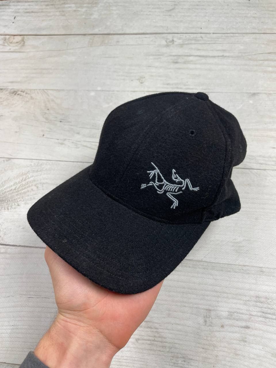 Arc'teryx Vintage Arcteryx Wool Ball Cap Black FlexFit Hats Size ONE SIZE - 2 Thumbnail