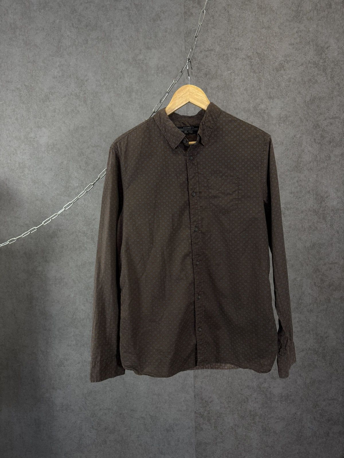 Allsaints Allsaints art vintage designer shirt Size US S / EU 44-46 / 1 - 1 Thumbnail