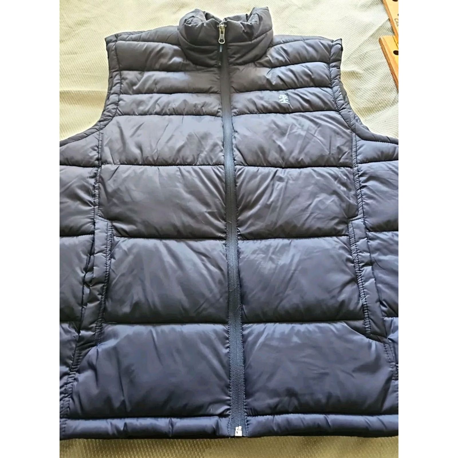 Izod IZOD Puffer Vest Mens Large Blue Winter Fleece Jacket - Durable Workwear Size 42R - 3 Thumbnail