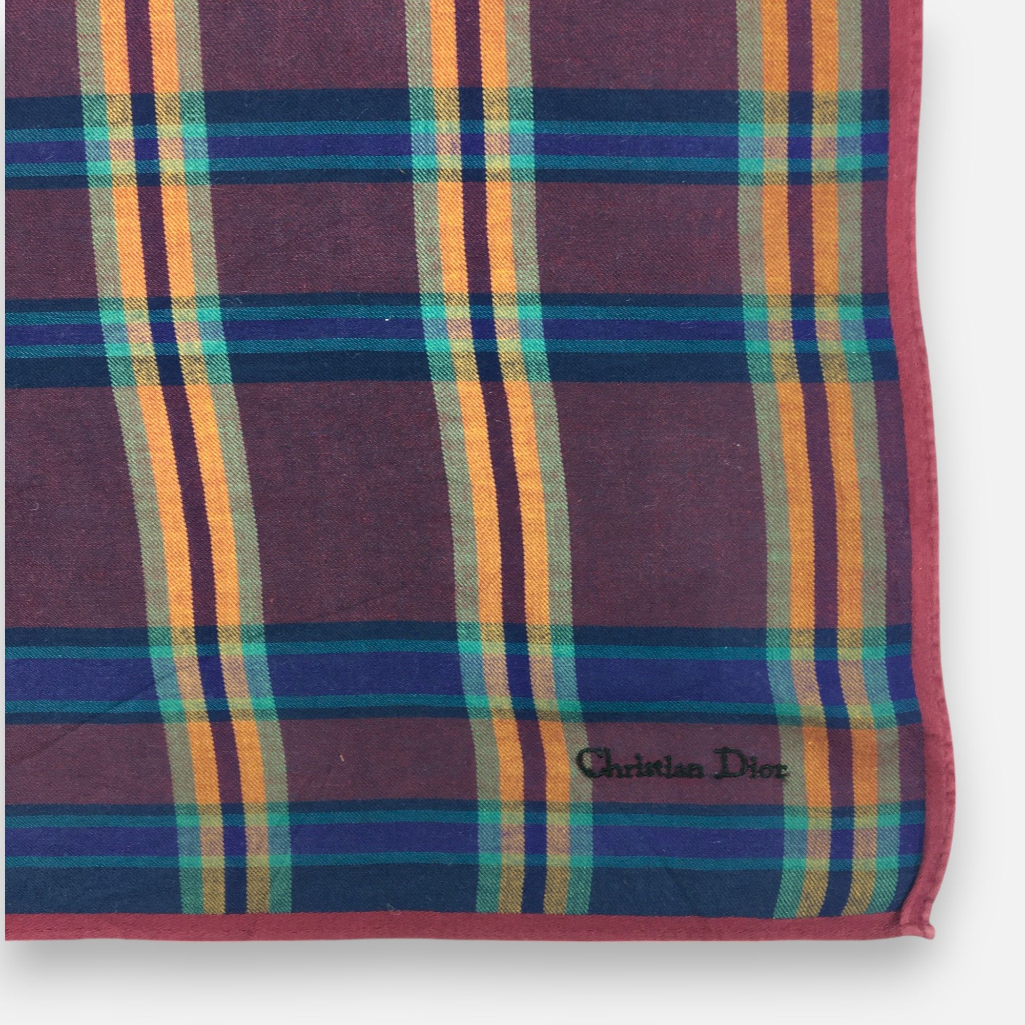 Japanese Brand Christian Dior Handkerchief Pocket Square Bandana Size ONE SIZE - 4 Thumbnail