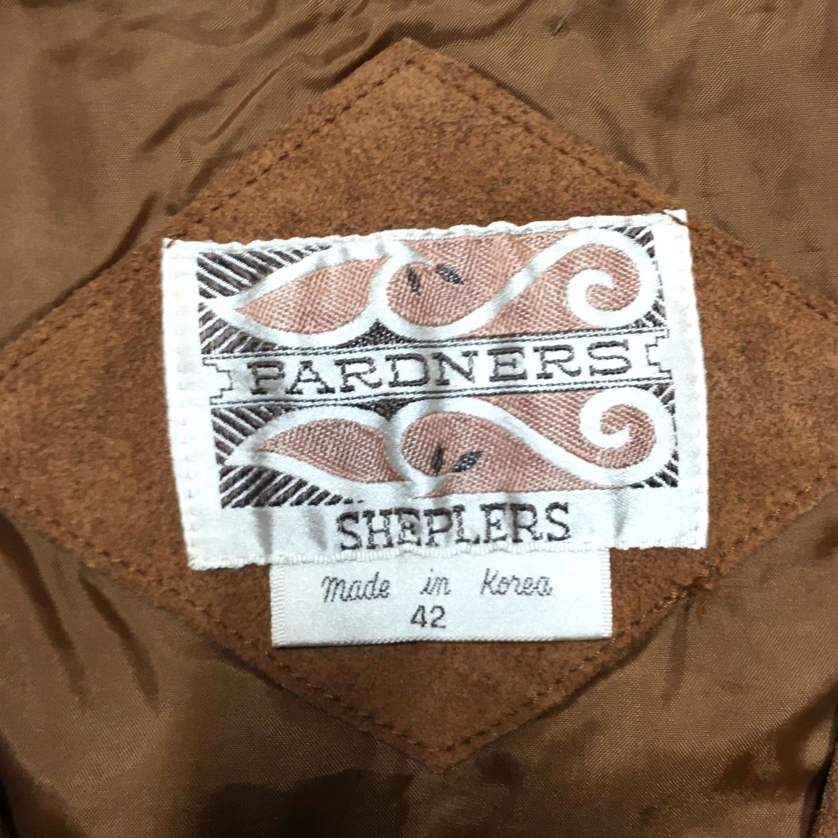 Vintage VINTAGE Sheplers Pardners Vest Mens 42 Brown Suede Leather Western Cowboy Pockets Size US XS / EU 42 / 0 - 4 Thumbnail