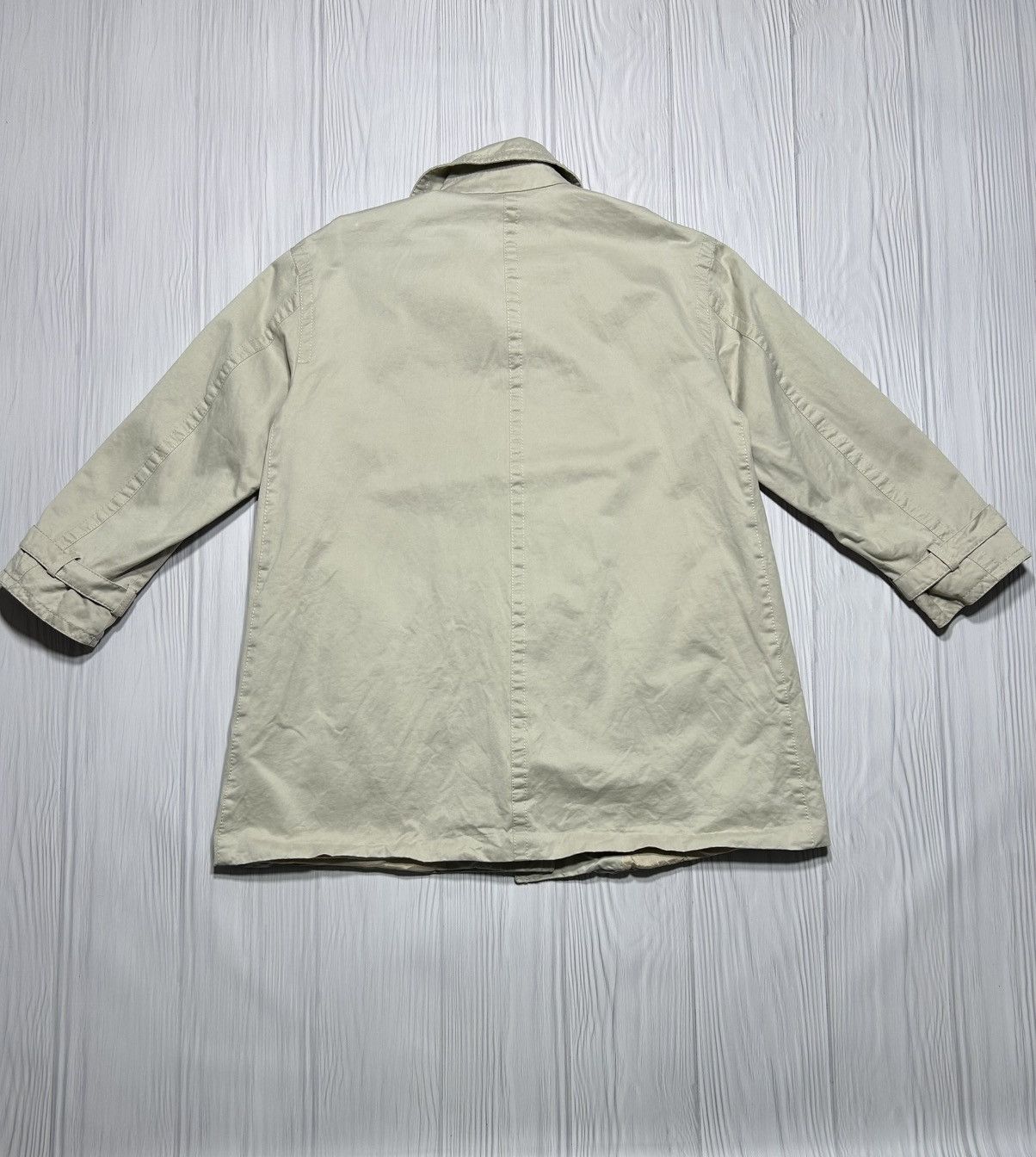 Max Mara × Vintage Rare Max Mara Trench Coat Size 10 Size L / US 10 / IT 46 - 12 Thumbnail