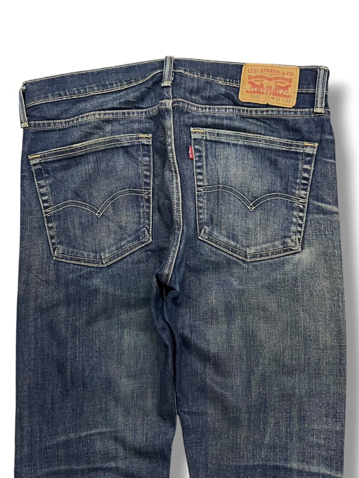Levi's Vintage Levi’s 510 - Faded Mud Wash, Distressed Denim Size US 34 / EU 50 - 5 Thumbnail