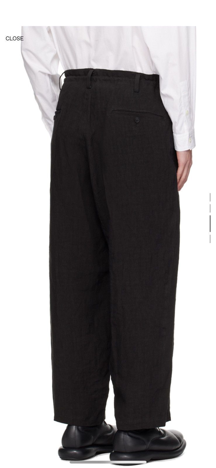 Yohji Yamamoto Y’s For Men Linen Suit Size 38R - 6 Thumbnail