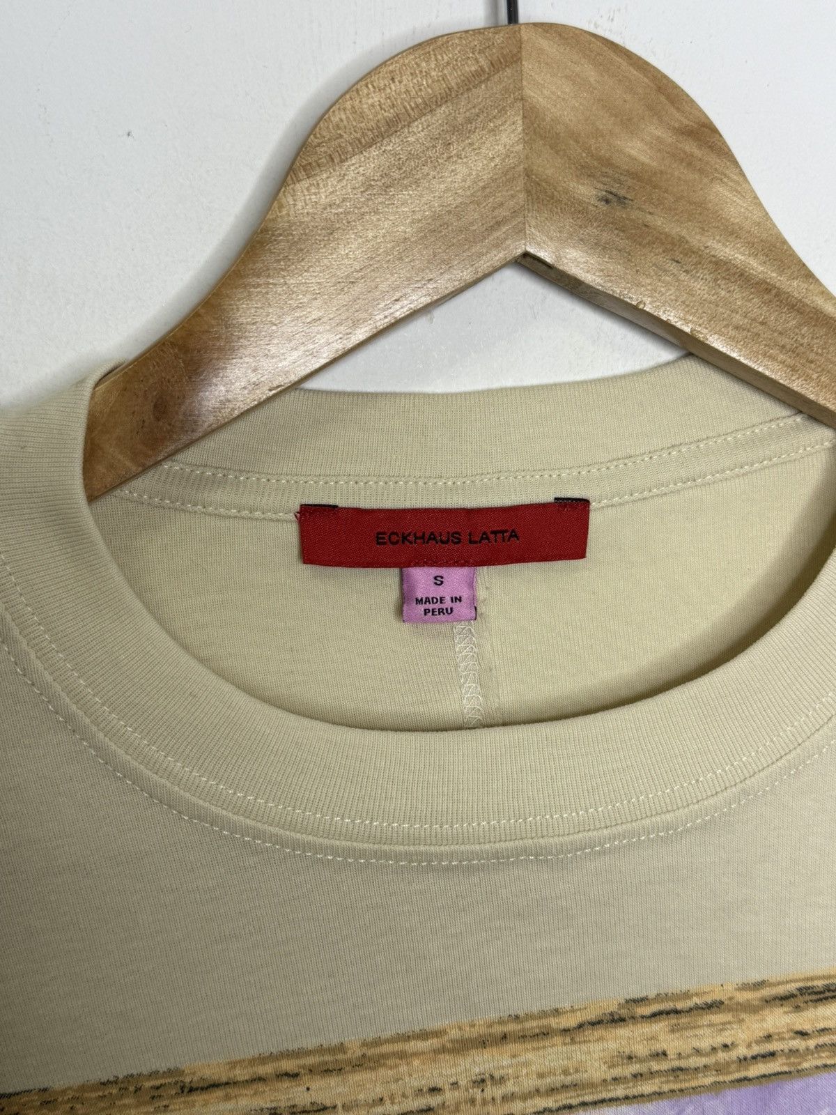 Eckhaus Latta Eckhaus Latta Lapped Baby Tee Size S / US 4 / IT 40 - 4 Thumbnail