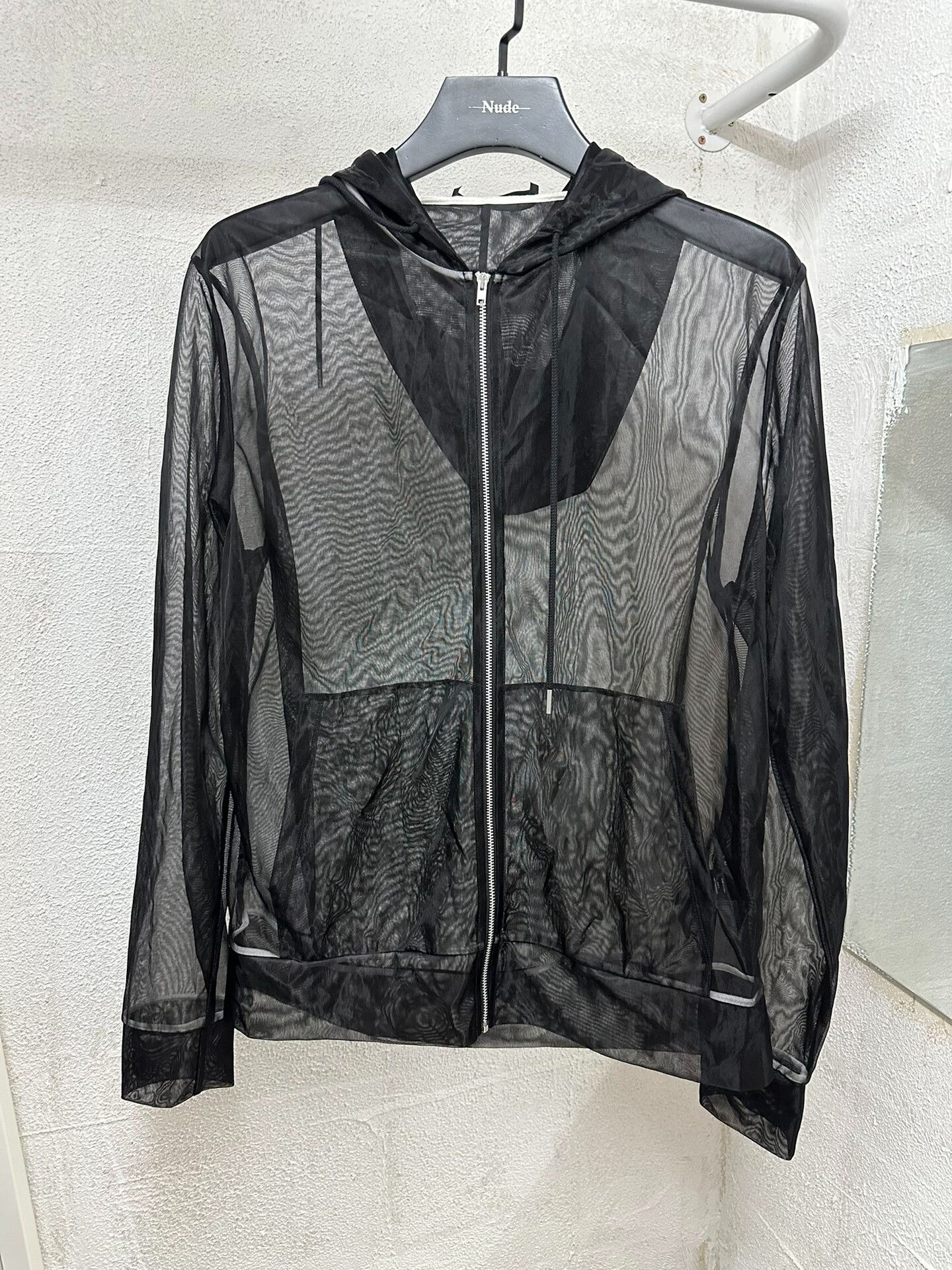 Helmut Lang helmut lang sheer mesh hoodie size M Size US M / EU 48-50 / 2 - 1 Thumbnail