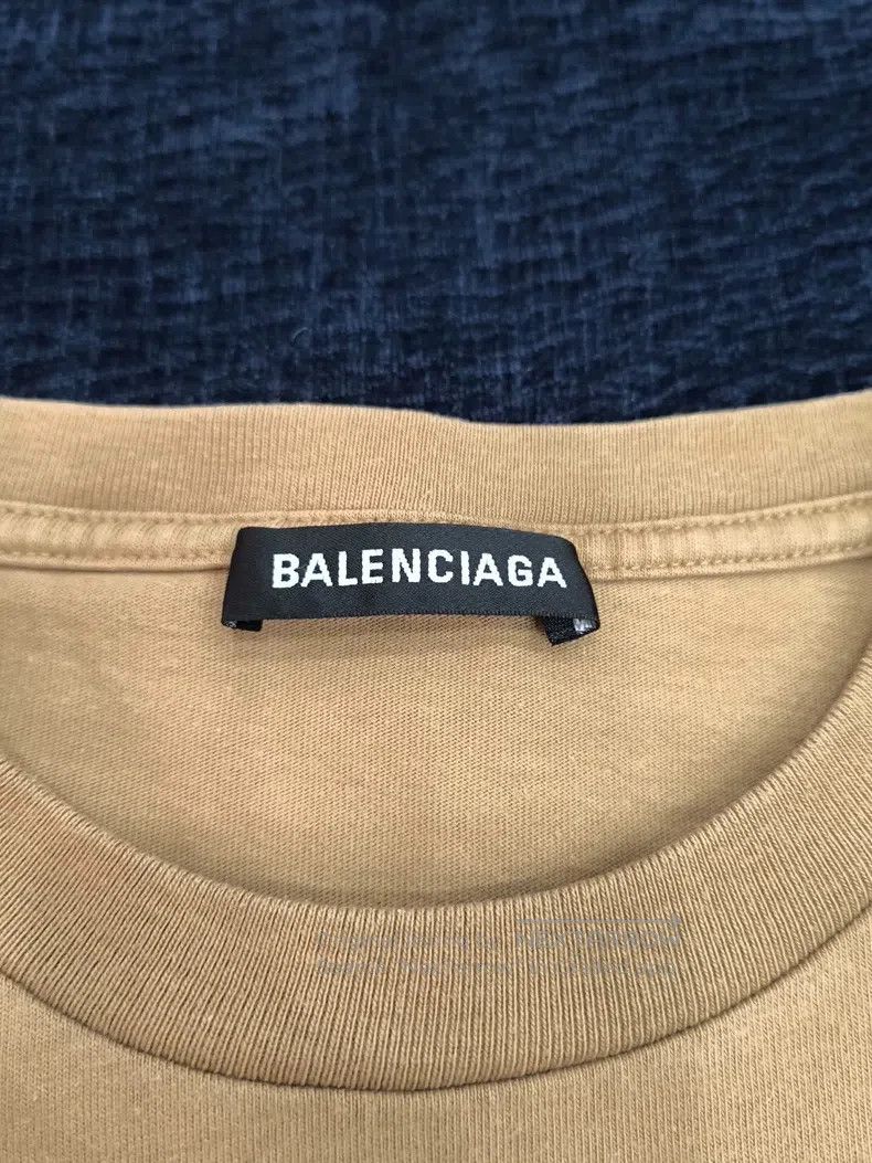 Balenciaga Balenciaga Wheat Crown Letter Printed Short Sleeve T-Shirt Size XS / US 0-2 / IT 36-38 - 4 Thumbnail