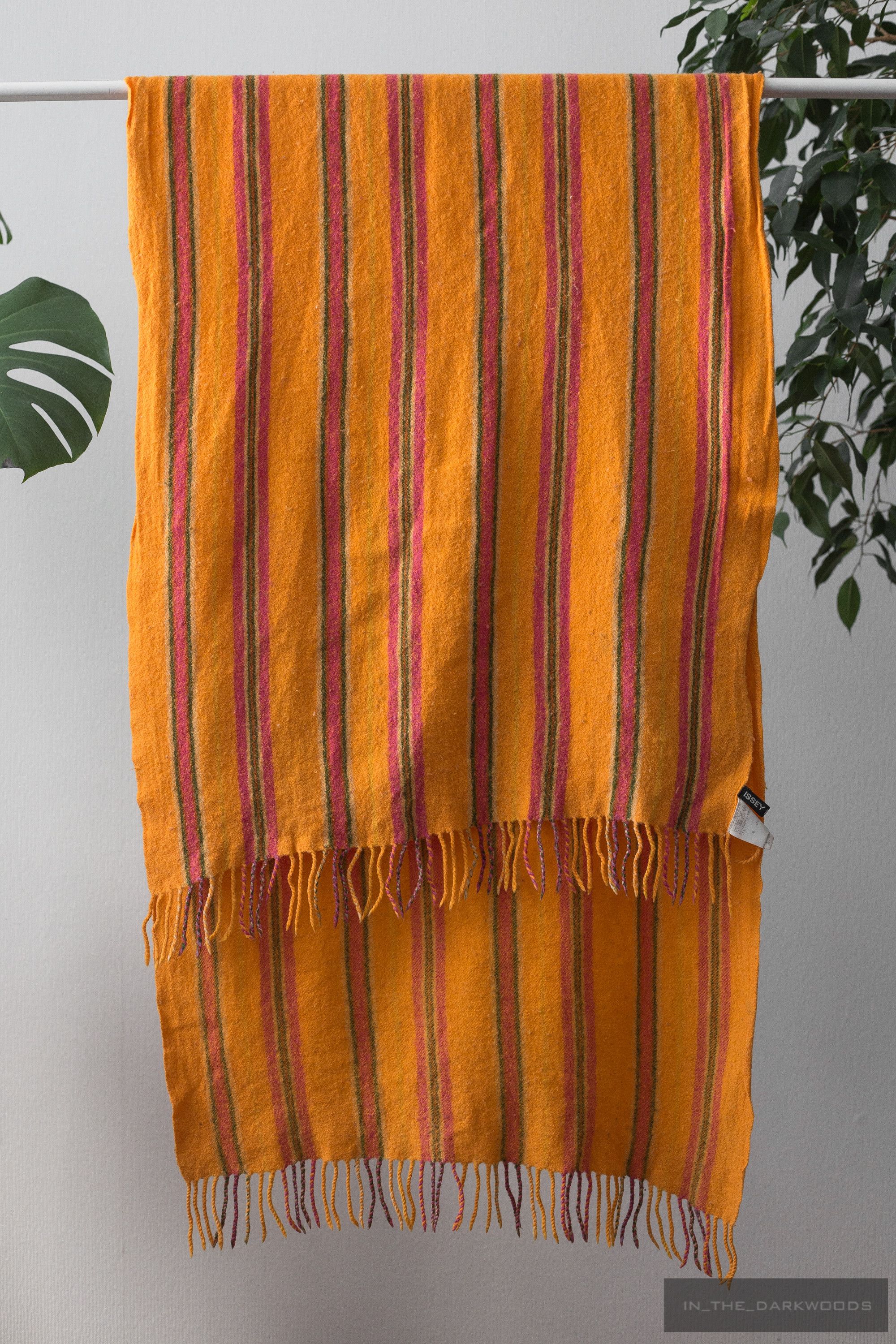 image of Issey Miyake Vintage Wool Scarf, Men's