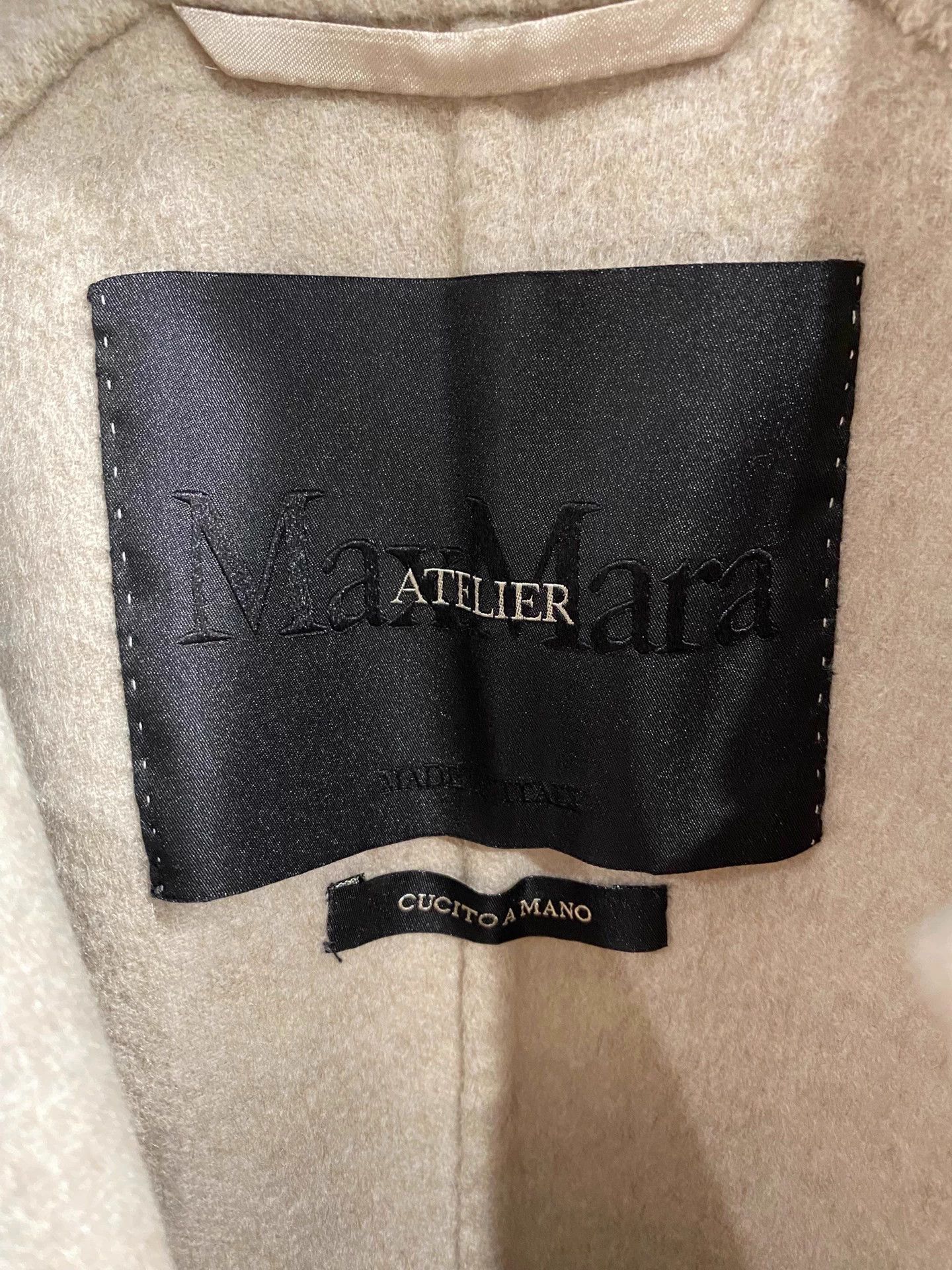 Max Mara Max Mara Atelier Black Label Cashmere Statement Coat 34 Size XS / US 0-2 / IT 36-38 - 3 Thumbnail