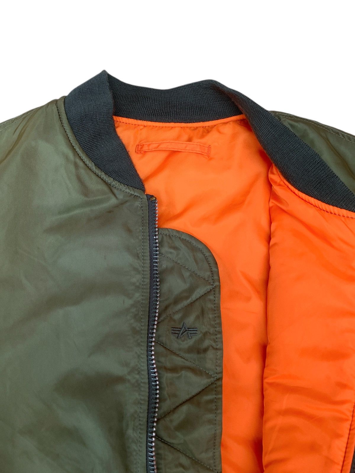 Alpha Industries × Vintage Reversible alpha industries jacket Size US L / EU 52-54 / 3 - 5 Thumbnail