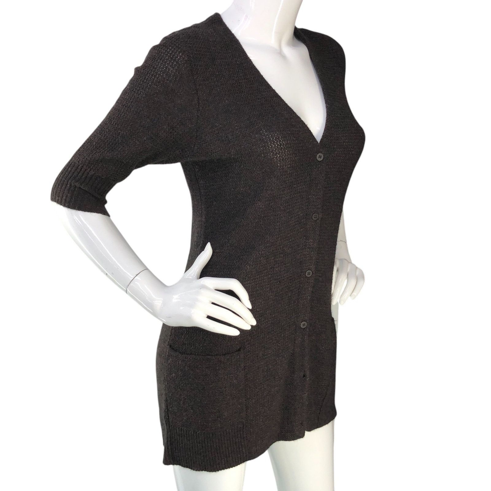 Eileen Fisher Eileen Fisher Petite Size PS Cardigan Wool Angora Cashmere Size S / US 4 / IT 40 - 10 Thumbnail