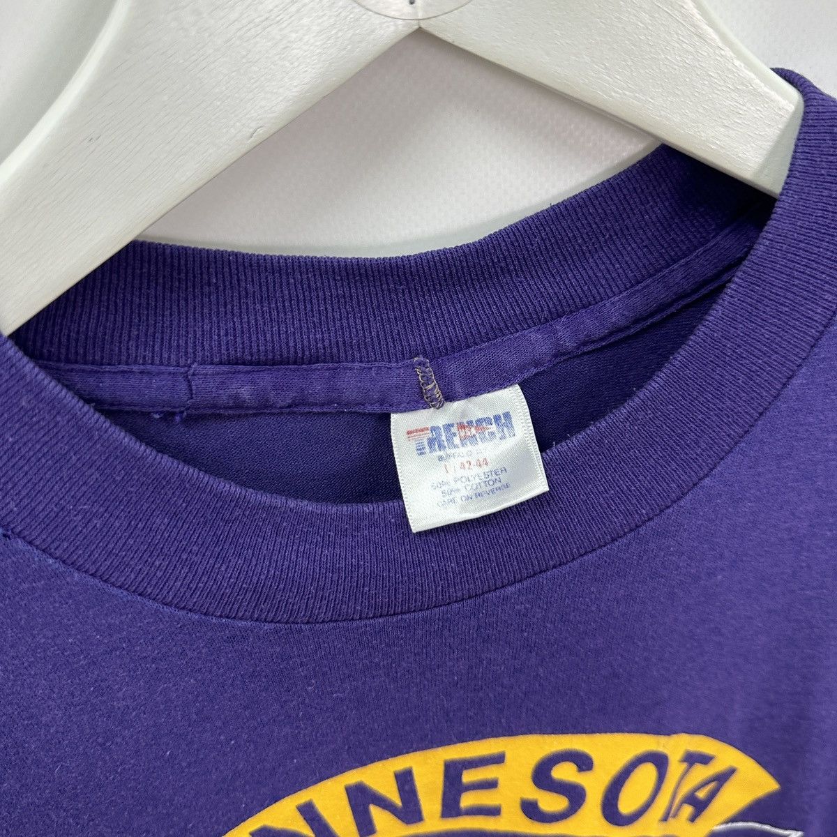 NHL Vintage 80s Minnesota Vikings Trench NHL tee y2k hokey og Size US L / EU 52-54 / 3 - 6 Thumbnail