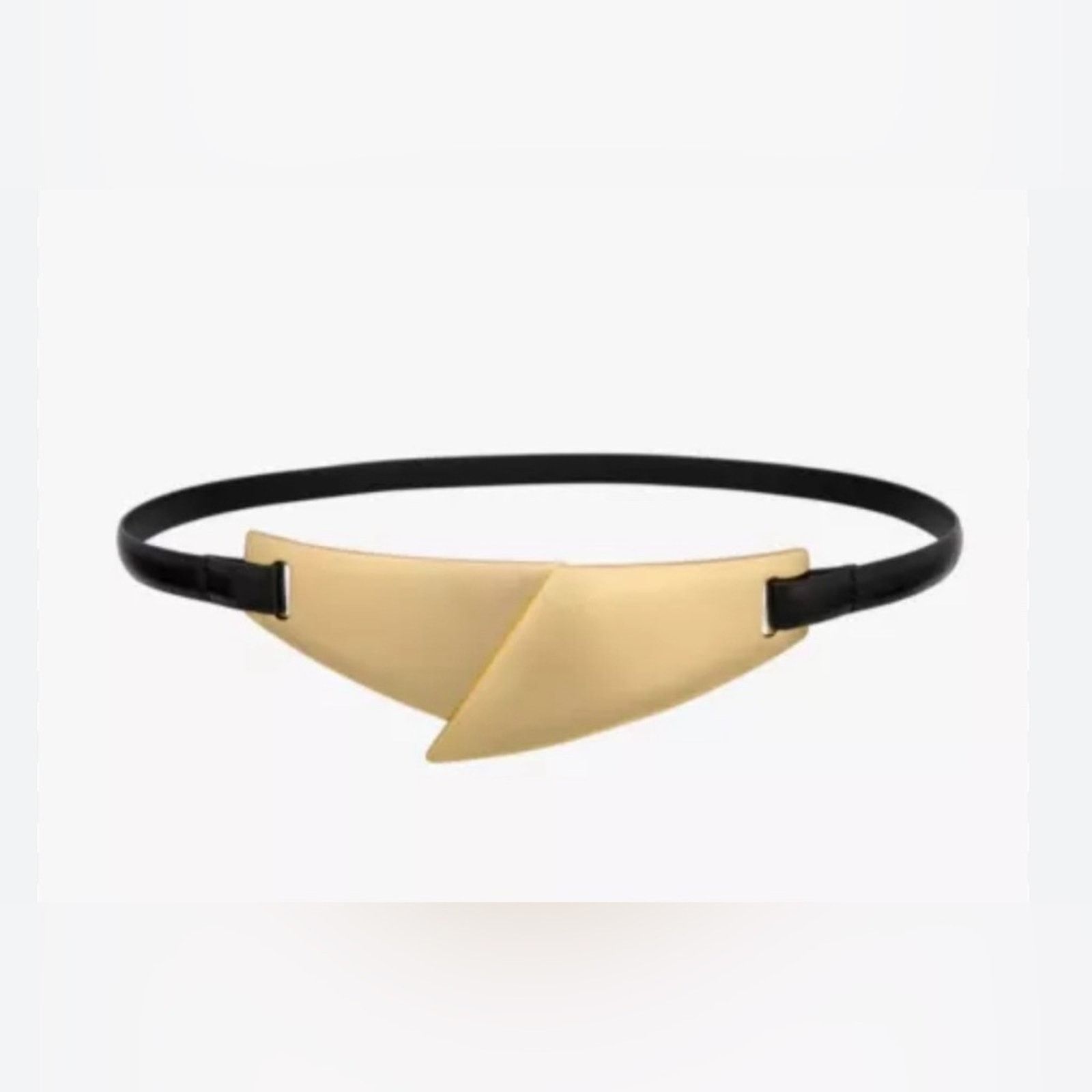 Zara NWT- ZARA FAUX LEATHER WIDE HARNESS BELT Limited Edition -30 Size ONE SIZE - 1 Thumbnail