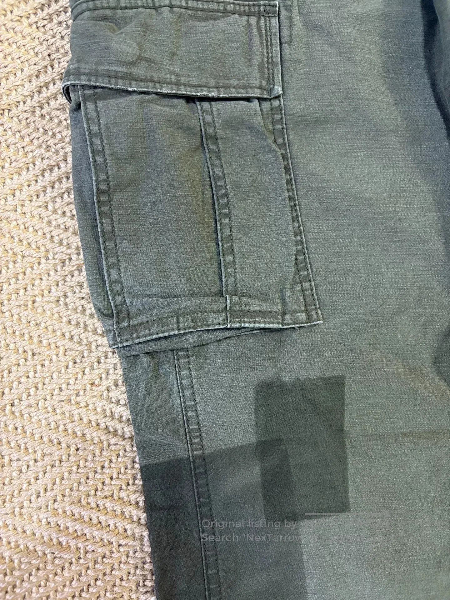 Vanquish denim cargo pants by vanquish & fragment. Size US 36 / EU 52 - 4 Thumbnail