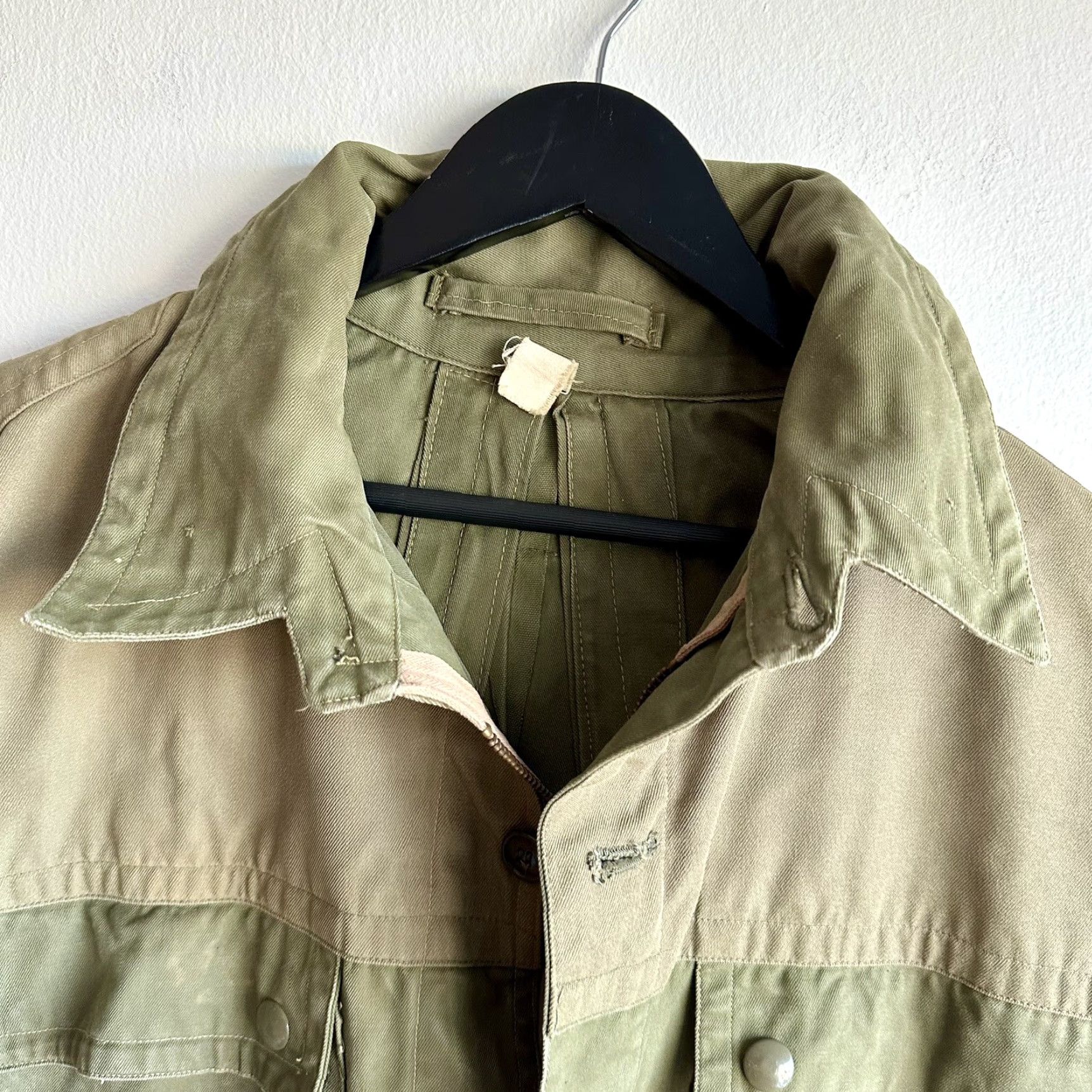 Vintage VINTAGE Mountain Jacket Smock 60s Italian X-Large Size US XL / EU 56 / 4 - 2 Thumbnail
