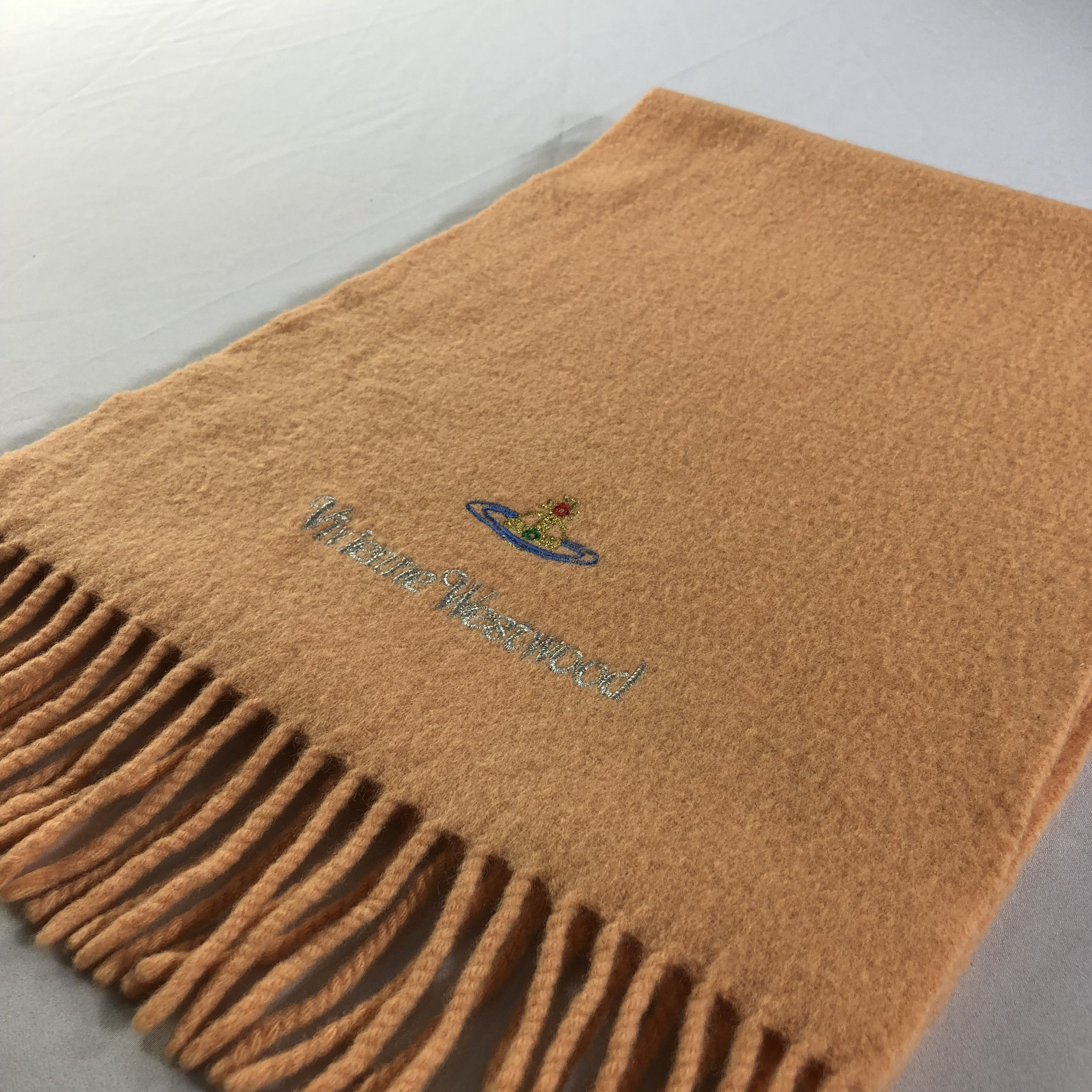 Vivienne Westwood Vivienne Westwood Wool Scarf Muffler V1653 Size ONE SIZE - 2 Thumbnail