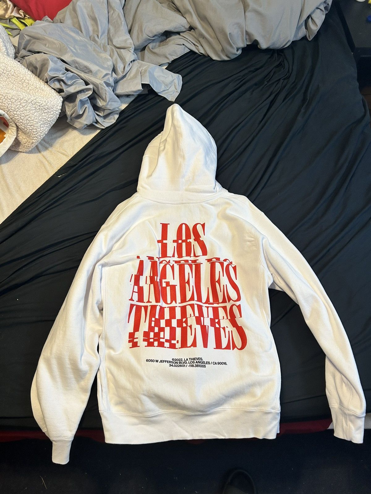 100 Thieves LA Thieves 2022 White Hoodie Size US XL / EU 56 / 4 - 2 Thumbnail