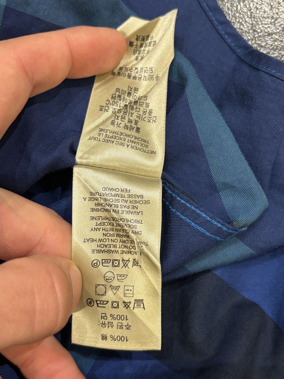 Burberry Burberry Brit Button Down Shirt Size US XL / EU 56 / 4 - 5 Thumbnail