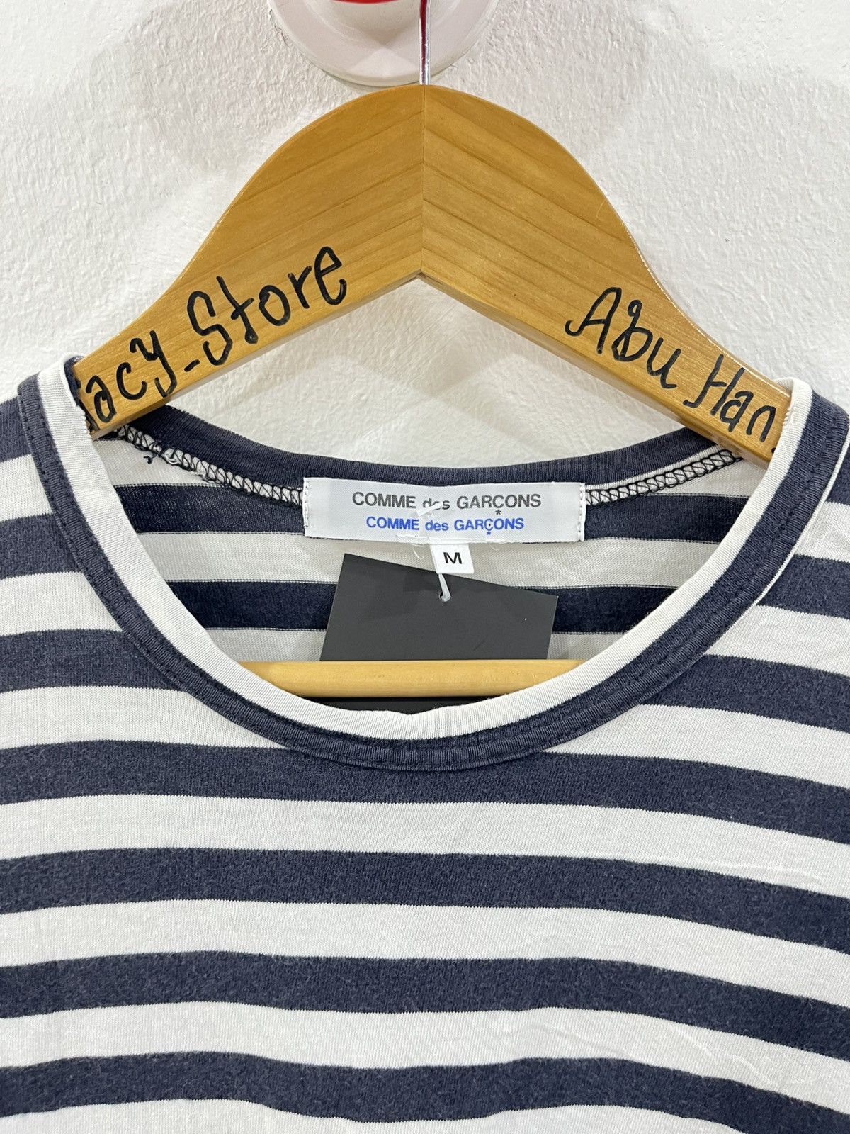 Comme des Garcons Comme Des Garcon Stripe Long Sleeve T shirt Size M / US 6-8 / IT 42-44 - 4 Thumbnail