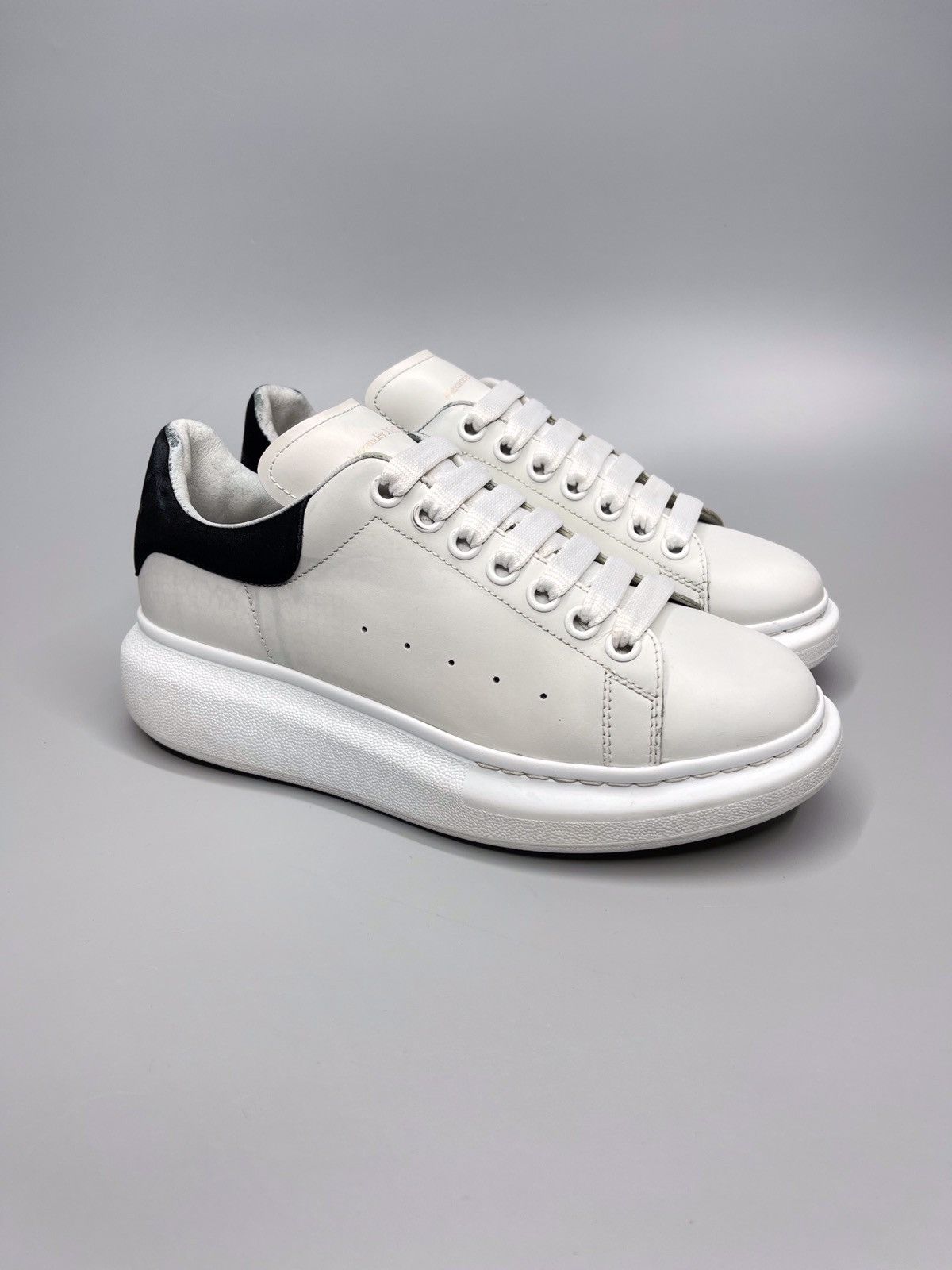 Alexander McQueen Alexander McQueen White Oversize Sneakers Grailed