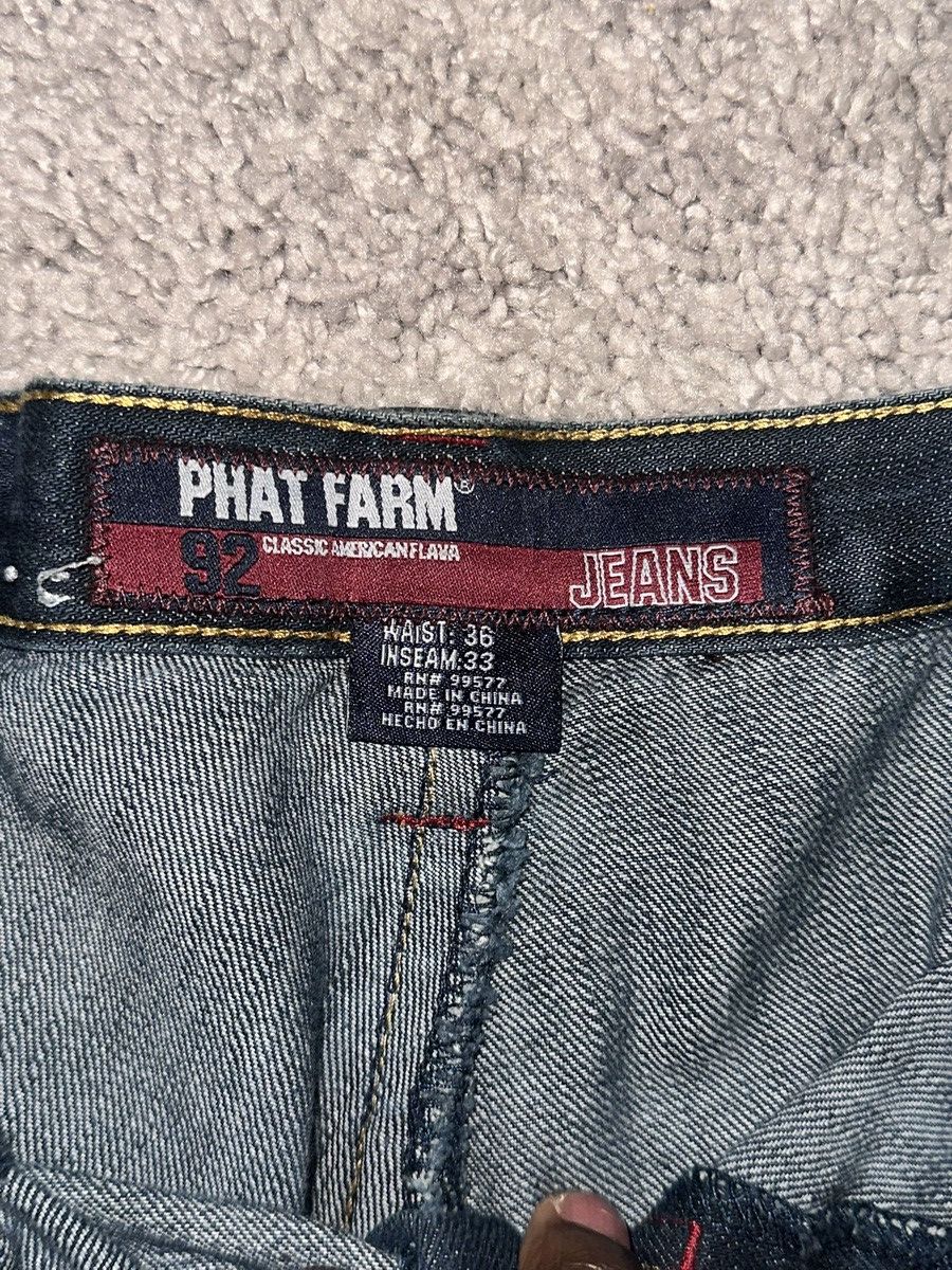 Phat Farm Phat Farm Baggy Jeans - 36x32 (Vintage Y2K) Size US 36 / EU 52 - 3 Thumbnail
