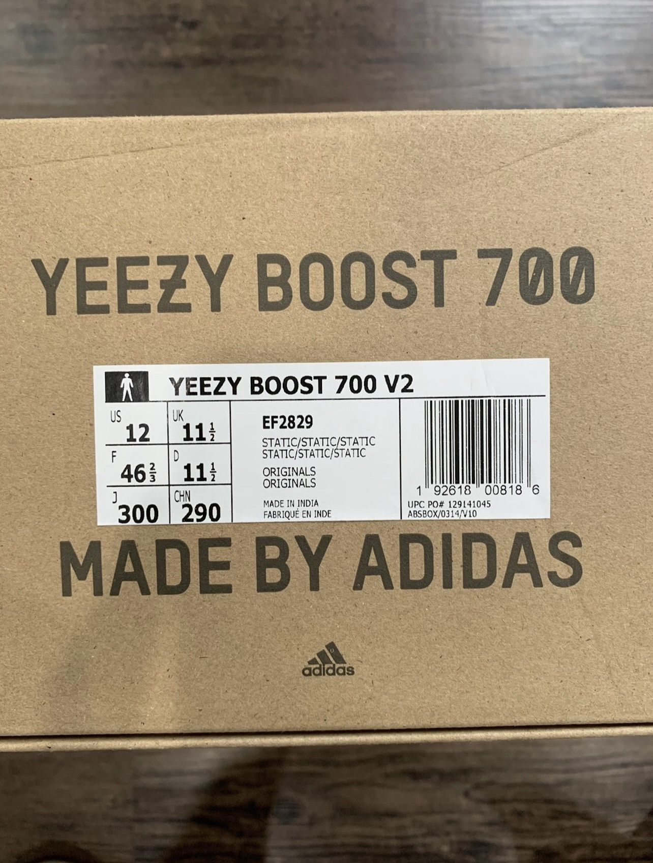 Adidas × Yeezy Yeezy 700 V2 static size 12 Size US 12 / EU 45 - 13 Thumbnail
