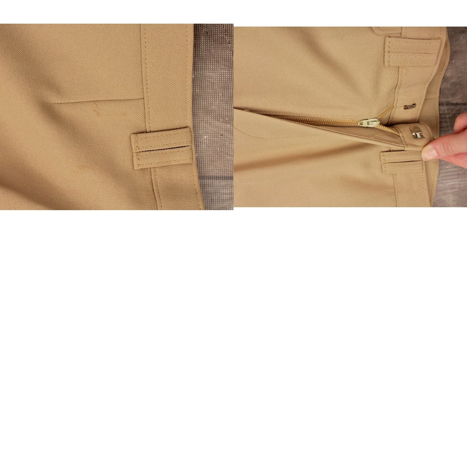 Levi's VINTAGE Levi's 70s NOS Beige Flared Polyester Pants 29x32 Disco Trimcut Mens Size US 29 - 8 Thumbnail