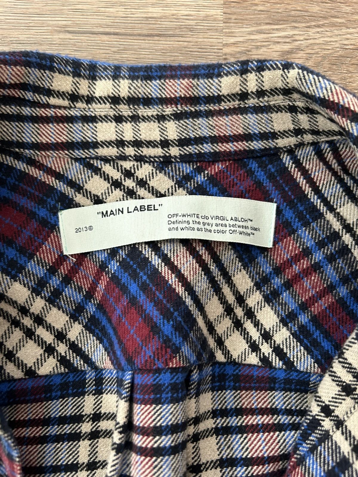 Off-White Off-White Heavy Flannel Size US M / EU 48-50 / 2 - 5 Thumbnail