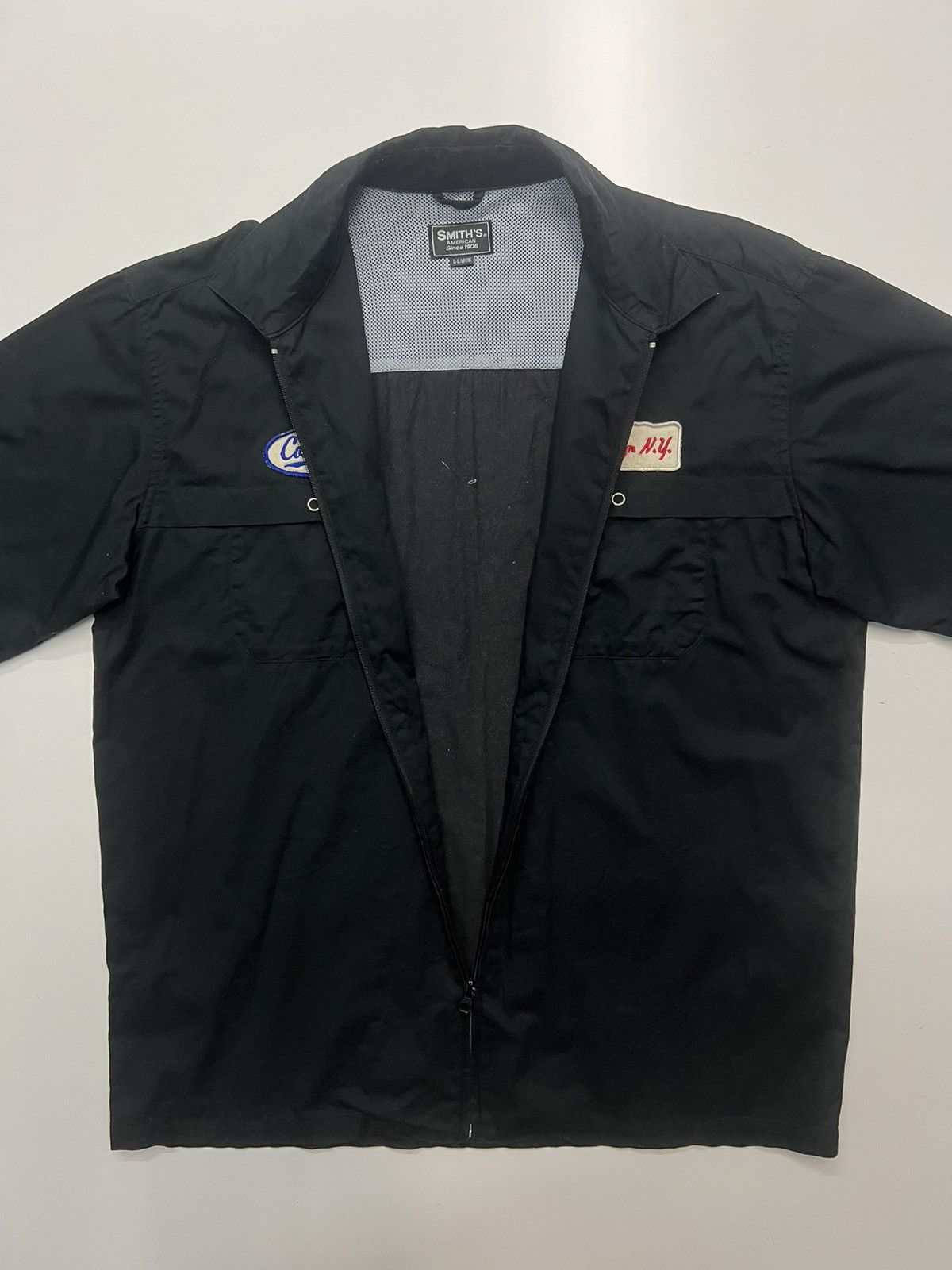 Smith's American 🔥SMITH AMERICAN ZIPPER SHIRT Size US L / EU 52-54 / 3 - 7 Thumbnail