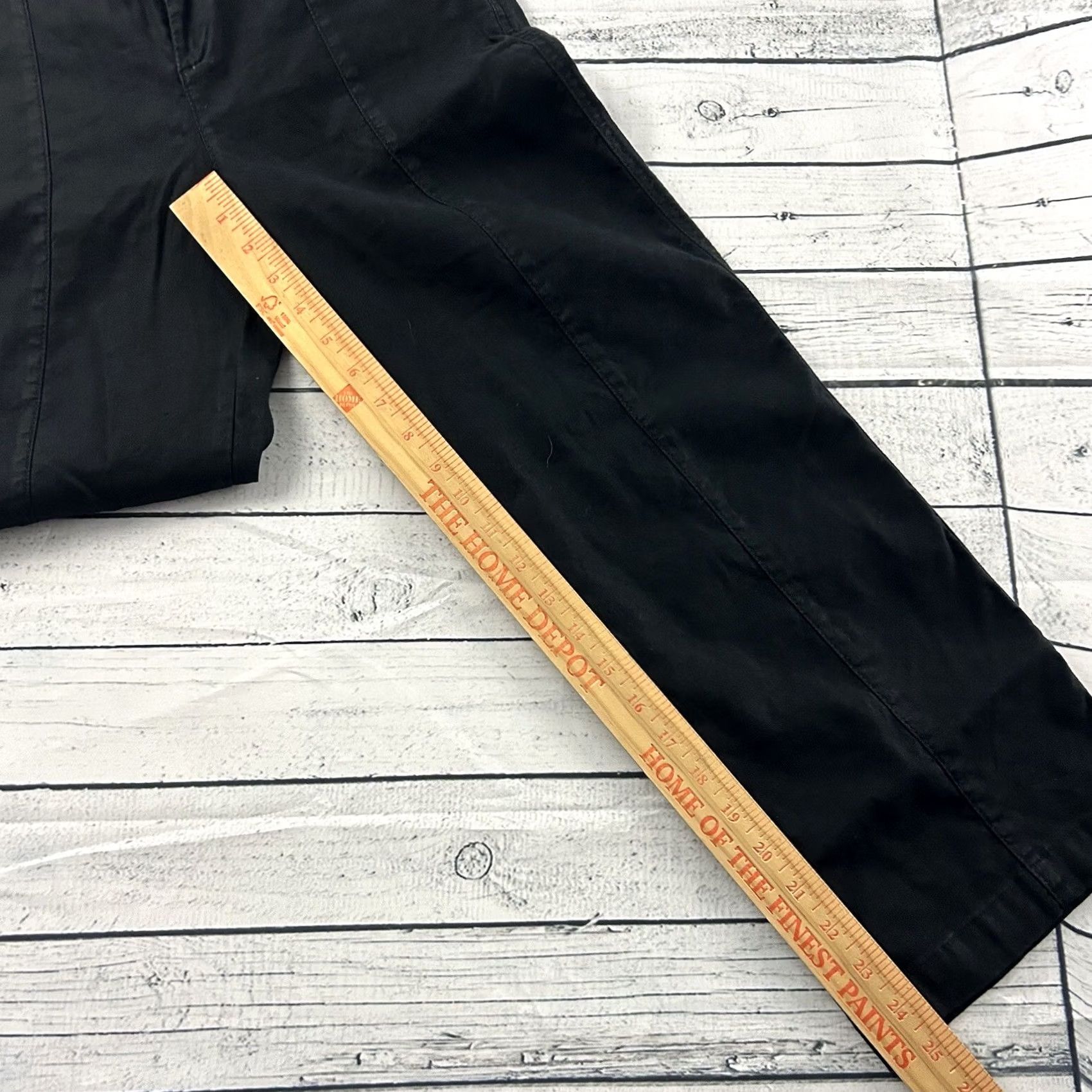 Vintage Level 99 Dress Pants Women Straight Black 26 Denim Dress Pants Women's 26 Black Level 99 Size 26" / US 2 / IT 38 - 5 Thumbnail