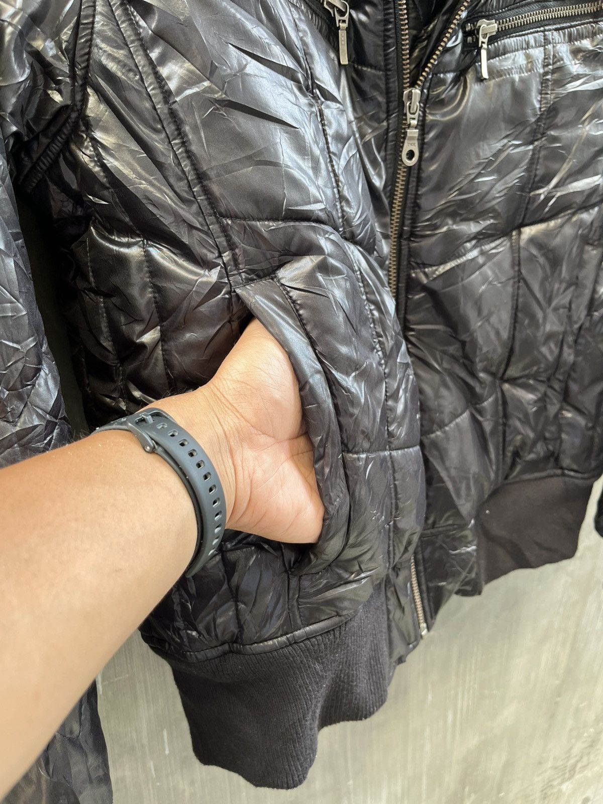 Japanese Brand Beno Double zipper Shiny Puffer lgb ifsixwasnine Size US M / EU 48-50 / 2 - 5 Thumbnail