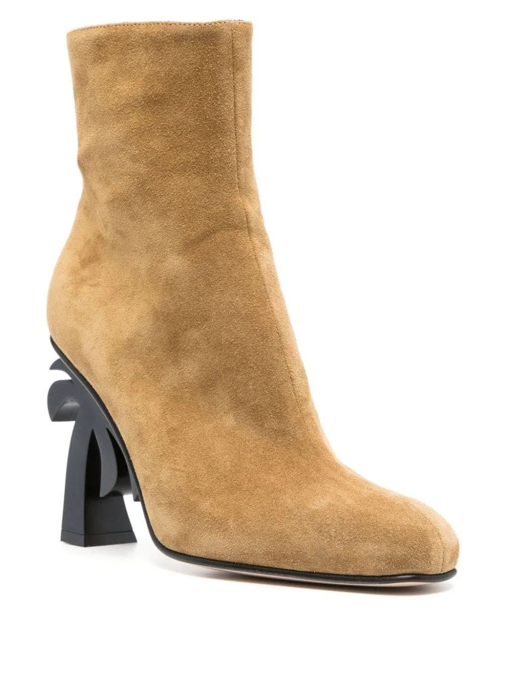 Palm Angels o1y1125 Ankle Boots in Brown Size US 7 / IT 37 - 2 Thumbnail