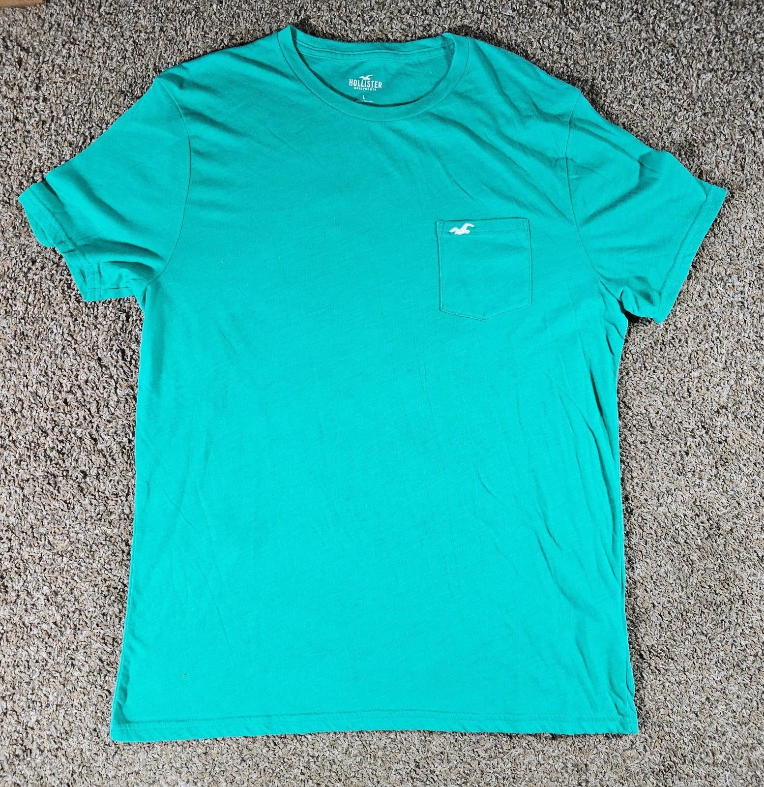 Hollister Hollister Mens Large Pocket Tshirt Size US L / EU 52-54 / 3 - 1 Thumbnail