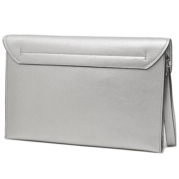 Salvatore Ferragamo o1s1rm1224 Size: OS / Clutch Bag in Silver Size ONE SIZE - 4 Thumbnail
