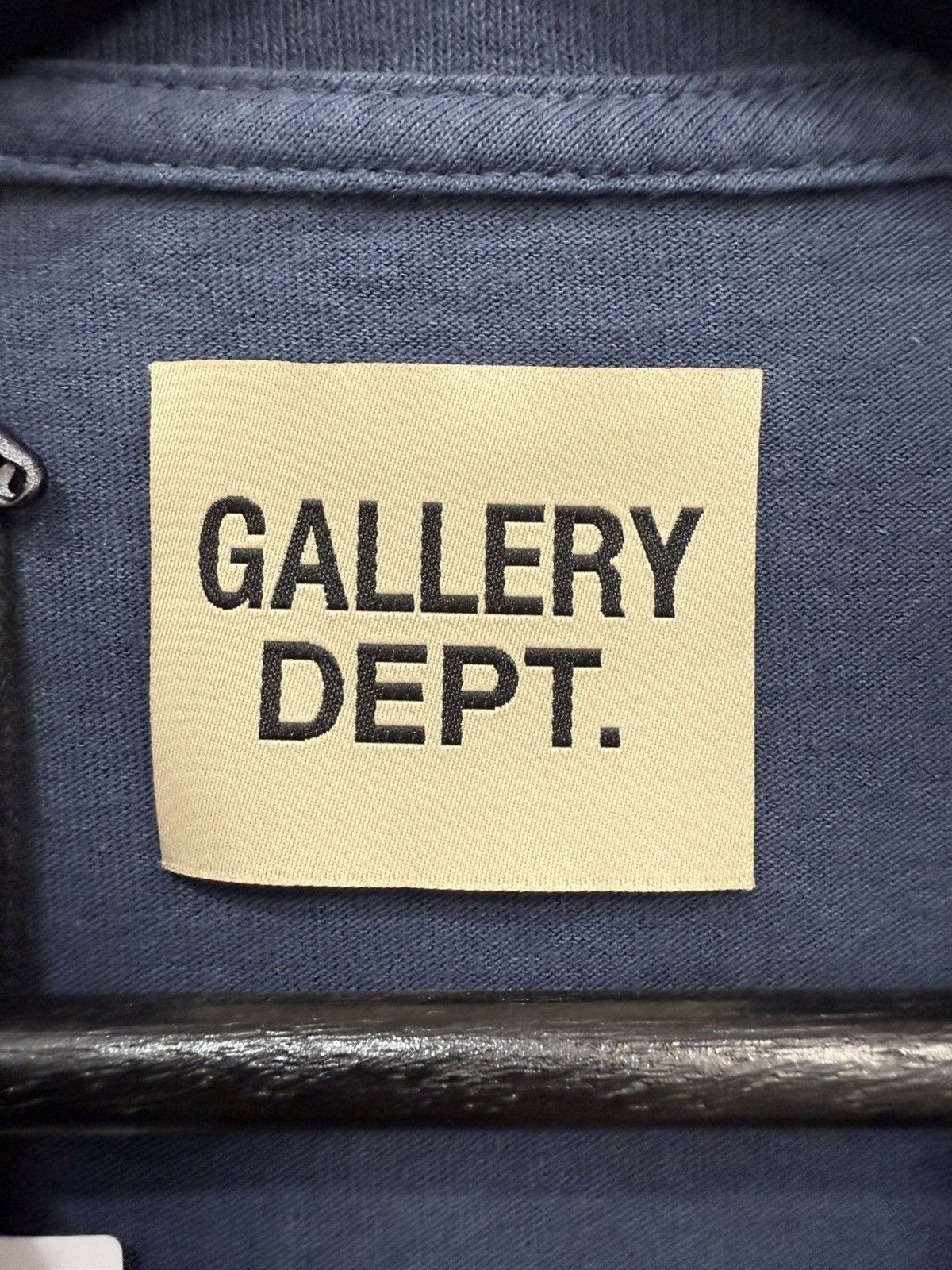 Gallery Dept. Gallery Dept. Navy/Yellow T-Shirt Size US S / EU 44-46 / 1 - 7 Thumbnail