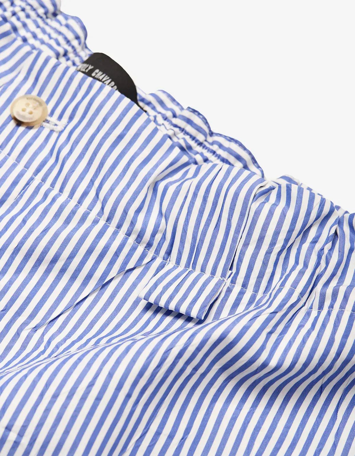 Willy Chavarria Willy Chavarria Blue Pinstripe Toluca Short Size US 30 / EU 46 - 3 Thumbnail