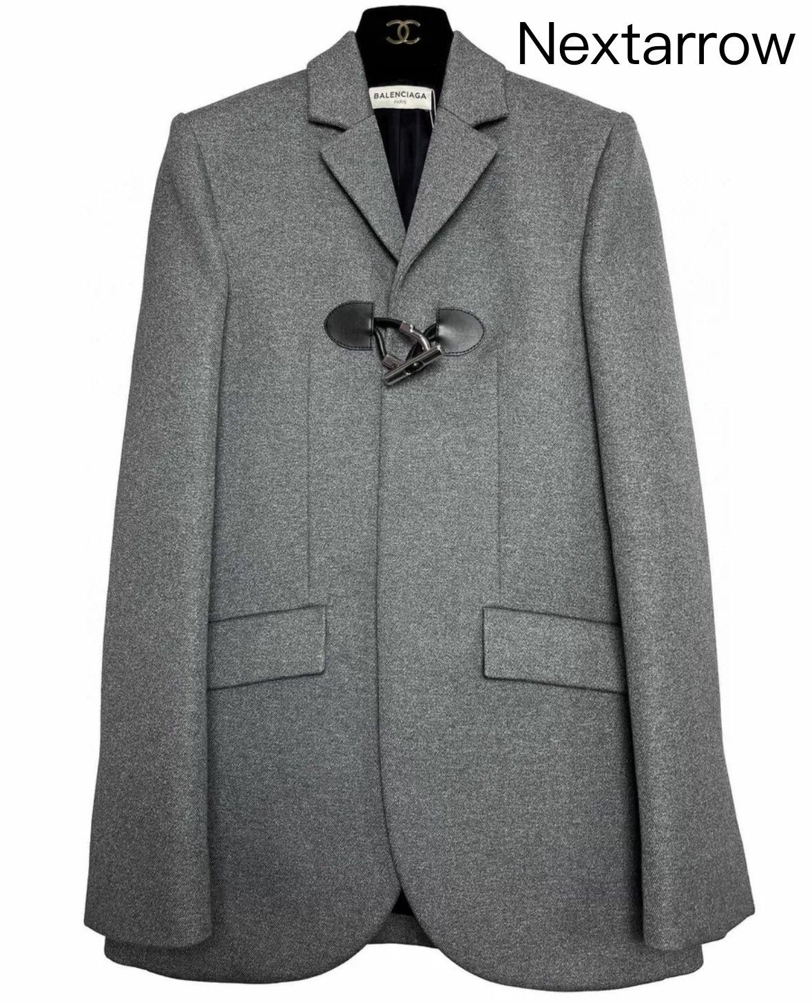 Balenciaga Balenciaga Parisian Buckle Suit Jacket Size US S / EU 44-46 / 1 - 1 Thumbnail