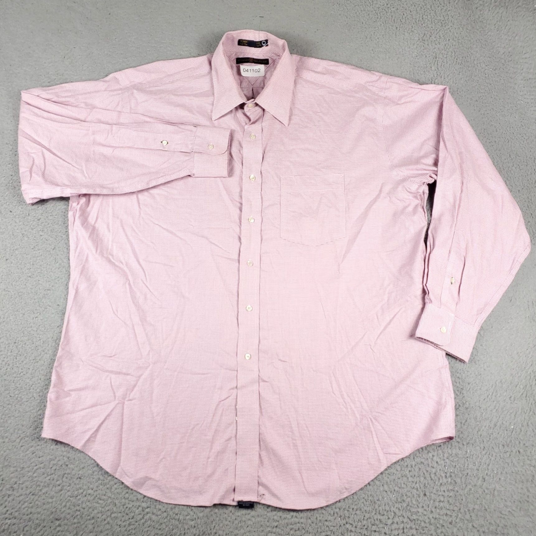 Tommy Hilfiger Tommy Hilfiger Shirt Mens XL Red Casual Button Up Long Sleeve Check Pattern Size US XL / EU 56 / 4 - 2 Thumbnail