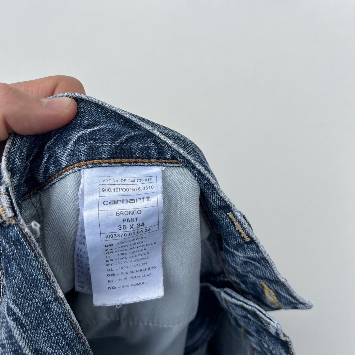 Carhartt Carhartt jeans vintage Size US 36 / EU 52 - 7 Thumbnail