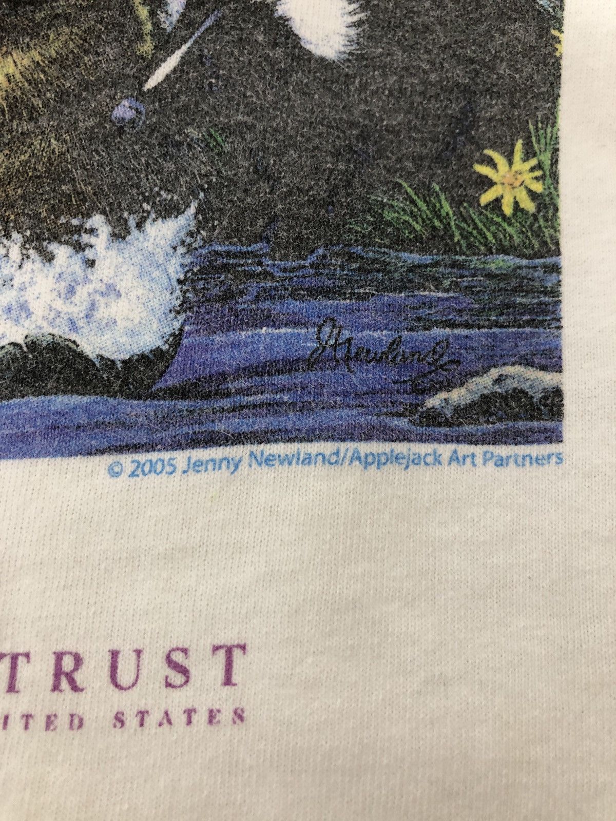 Vintage Vintage Wildlife Land Trust Jenny Newland T-Shirt Size US L / EU 52-54 / 3 - 3 Thumbnail