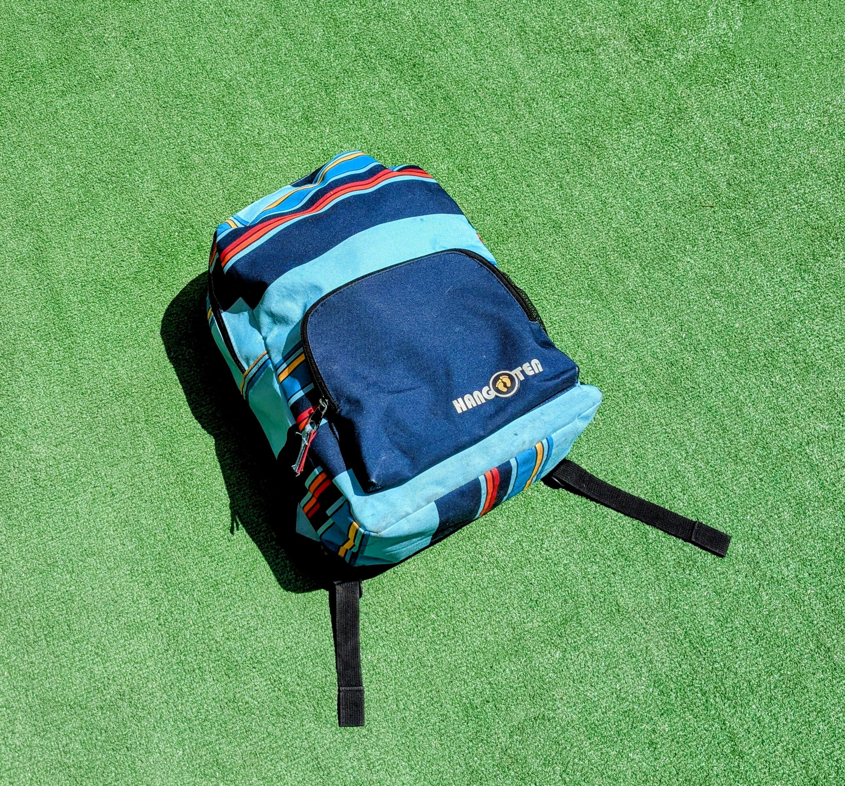 Other Hangten Shoreline Striped 17x12" Laptop Sleeve Backpack GUC Size ONE SIZE - 2 Thumbnail