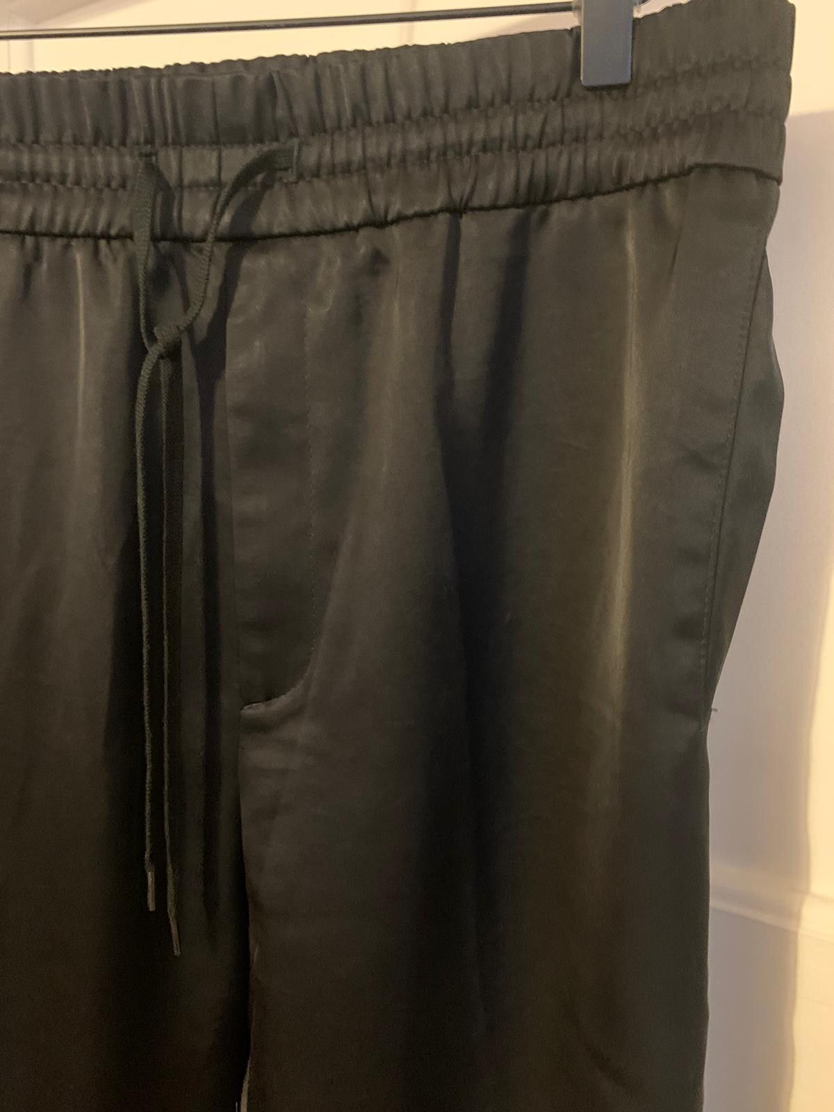 CMMN SWDN CMMN SWDN – Black Satin Track Pants Size US 34 / EU 50 - 3 Thumbnail
